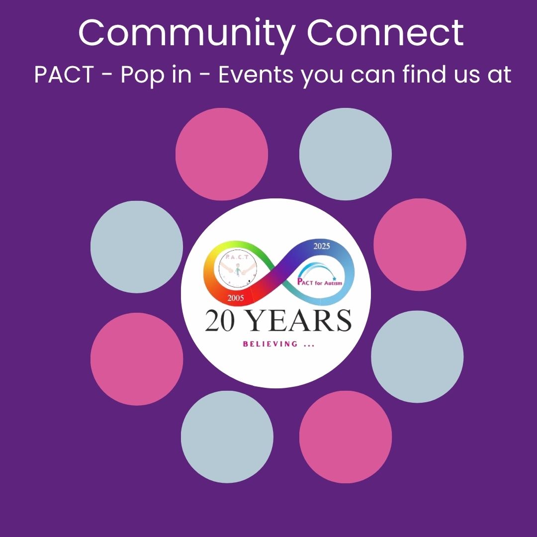 Events you can find the PACT team at that are hosted by other organisation's in coming months Please read the information on each event / session for the Host organisation information / booking links