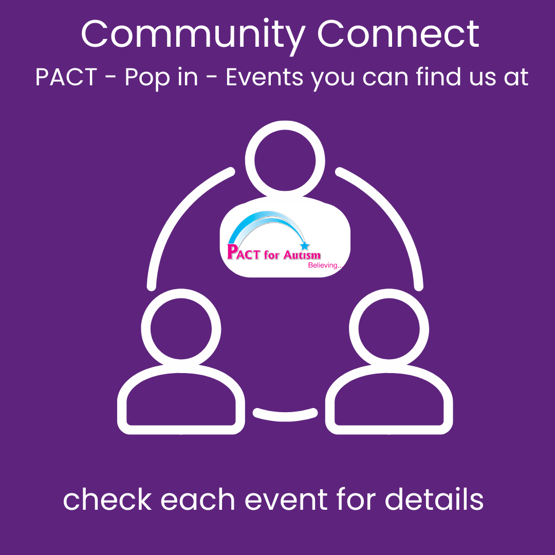 Events you can find the PACT team at that are hosted by other organisation's Please read the information on each event / session for the Host organisation information / booking links