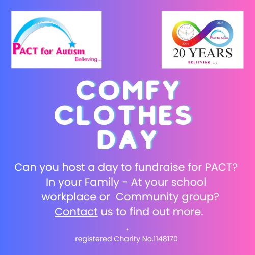 Comfy Clothes day Host a day of Fundraising at your school , workplace , Community group or with your family