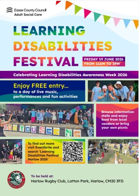 West Essex Learning Disability Festival 11 am till 3pm