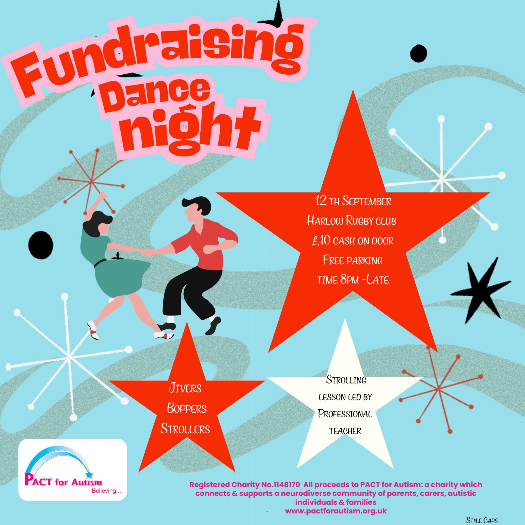 Fundraising Dance Night for PACT for Autism Strollers / Jivers /Boppers